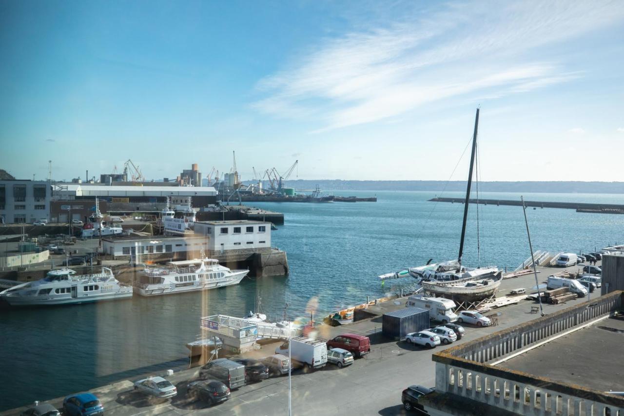 Le Barracuda & Spa, Centre Port, Pieds Dans L'Eau, Vue Mer Brest Zewnętrze zdjęcie